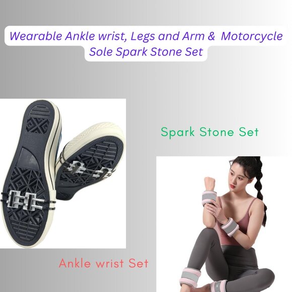 Spark Motorcycle Stone Set & Ankle wrist, Legs and Arm Pack1 Combo Pack - Picture 1 of 10